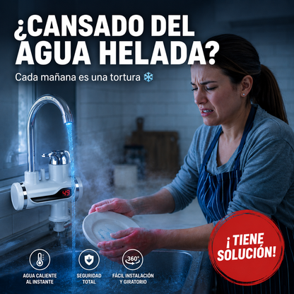 ThermaLux™ | Agua Caliente en Segundos Sin Calentón