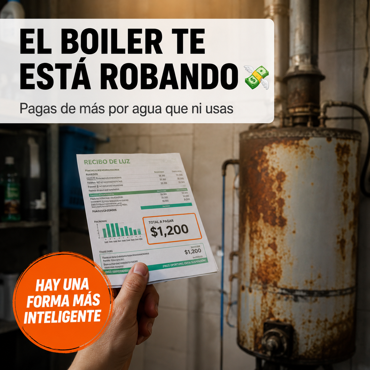 ThermaLux™ | Agua Caliente en Segundos Sin Calentón