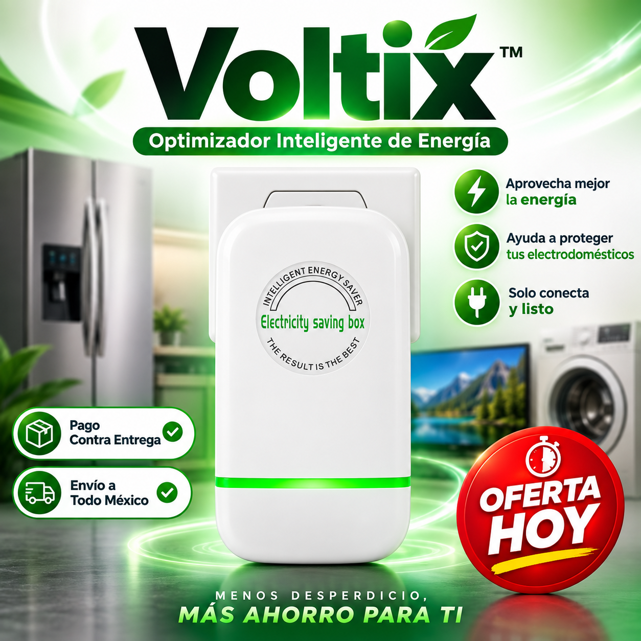 Voltix™ | Optimizador Inteligente de Energía