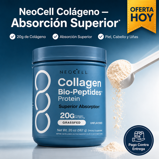 NeoCell Colágeno Bio-Peptides | Piel Firme Desde Adentro