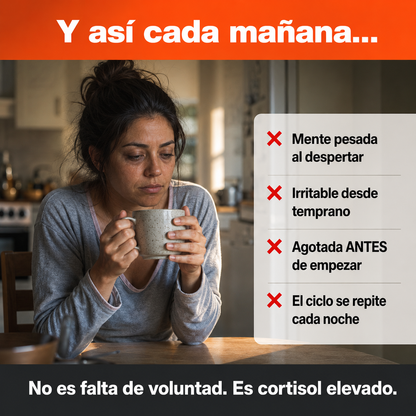 Cortisol Calm™ | Duerme Profundo. Despierta Renovada. ✨