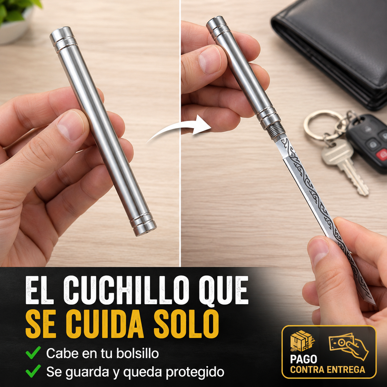 BladePen™ | Cuchillo de Precisión en Acero Inoxidable