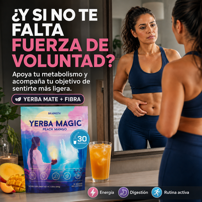 Yerba Magic Peach Mango | Activa tu Metabolismo