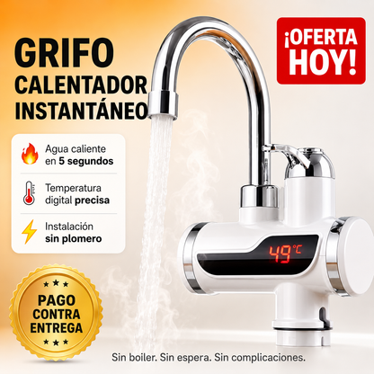 ThermaLux™ | Agua Caliente en Segundos Sin Calentón