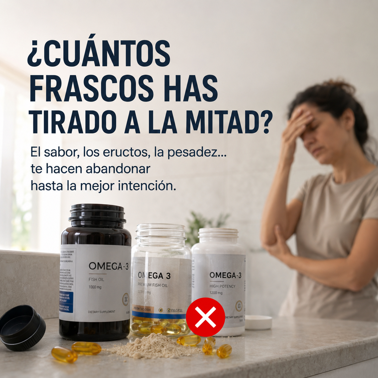 Megared® Aceite de Krill | Omega-3 Diario Sin Sabor a Pescado