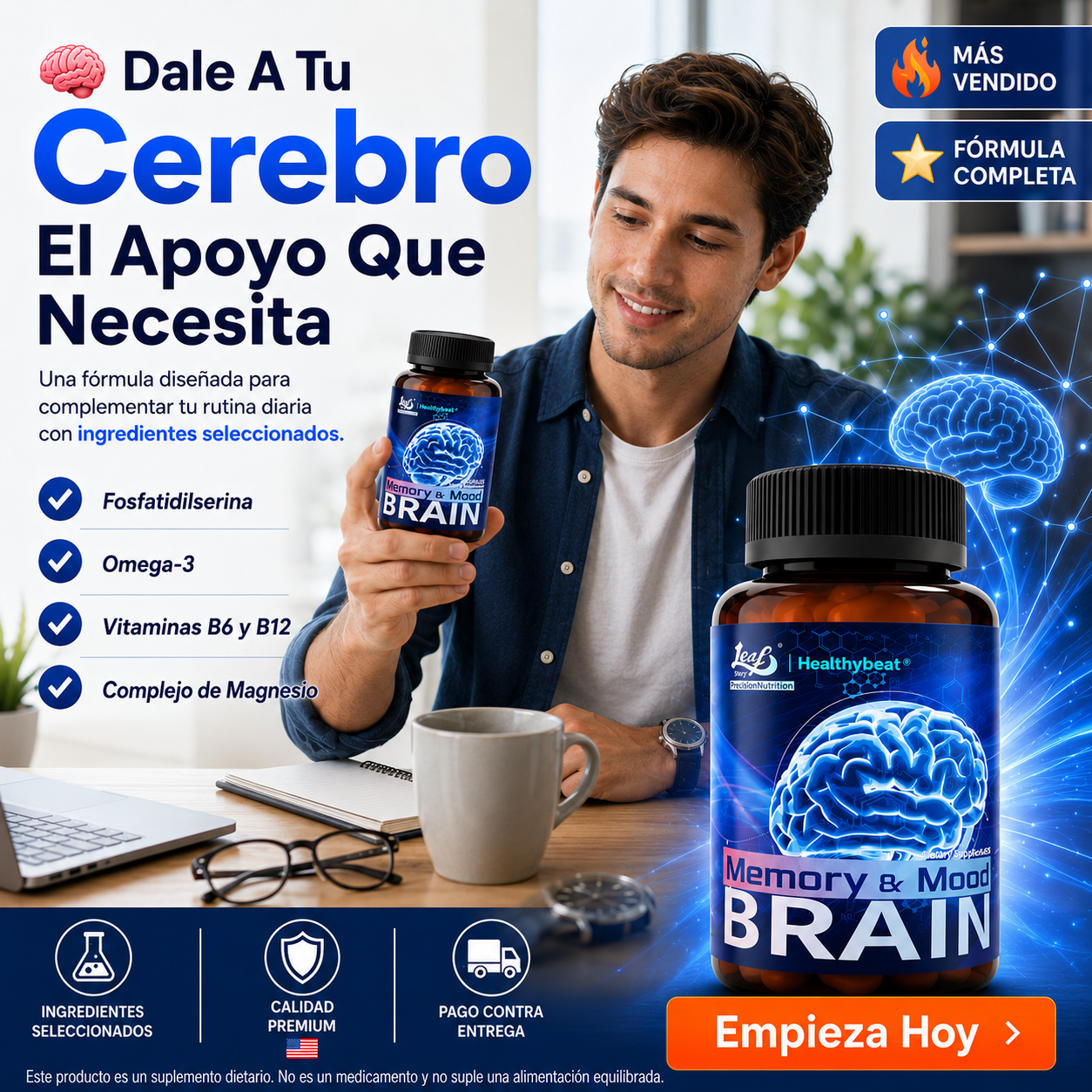 BrainFocus™ | Claridad Mental Todos Los Días