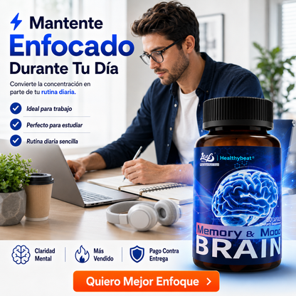 BrainFocus™ | Claridad Mental Todos Los Días
