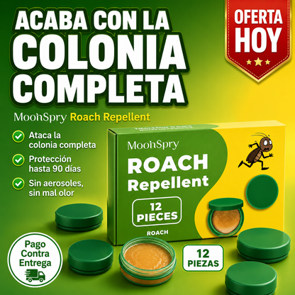 RoachZero™ Gel Repelente de Cucarachas | Elimina la Plaga Desde la Raíz