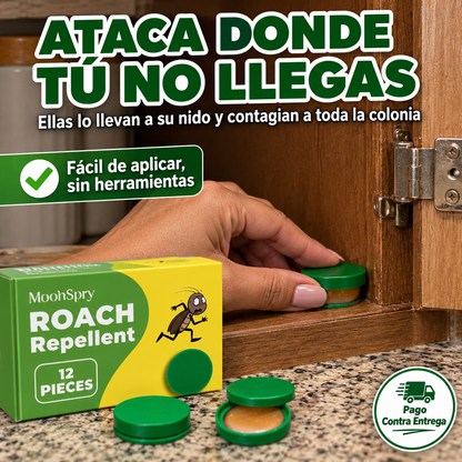 RoachZero™ Gel Repelente de Cucarachas | Elimina la Plaga Desde la Raíz