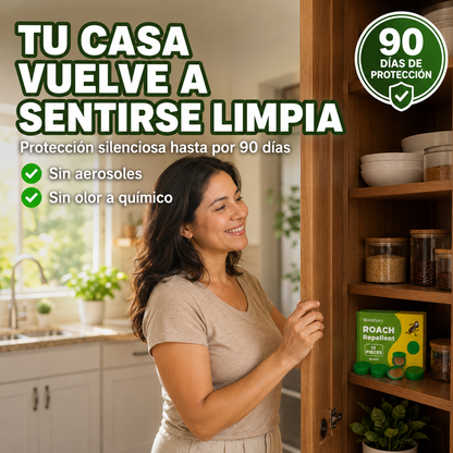 RoachZero™ Gel Repelente de Cucarachas | Elimina la Plaga Desde la Raíz