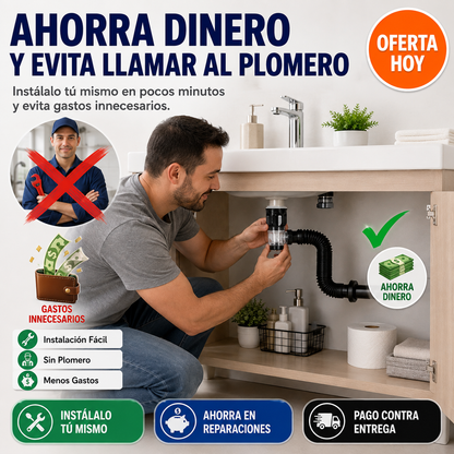DrainFlex™ | Olvídate de los Malos Olores