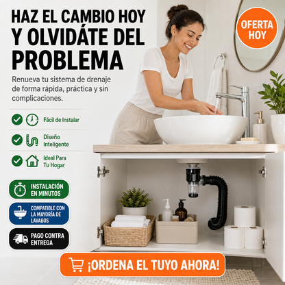 DrainFlex™ | Olvídate de los Malos Olores