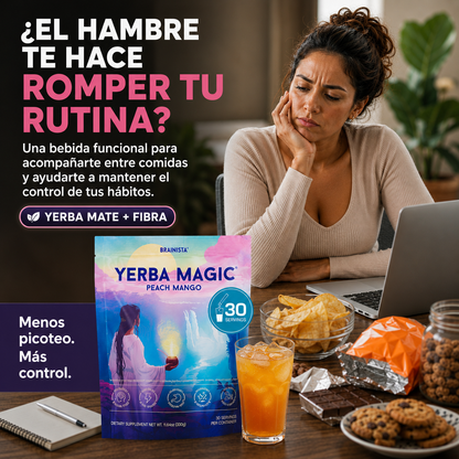 Yerba Magic Peach Mango | Activa tu Metabolismo