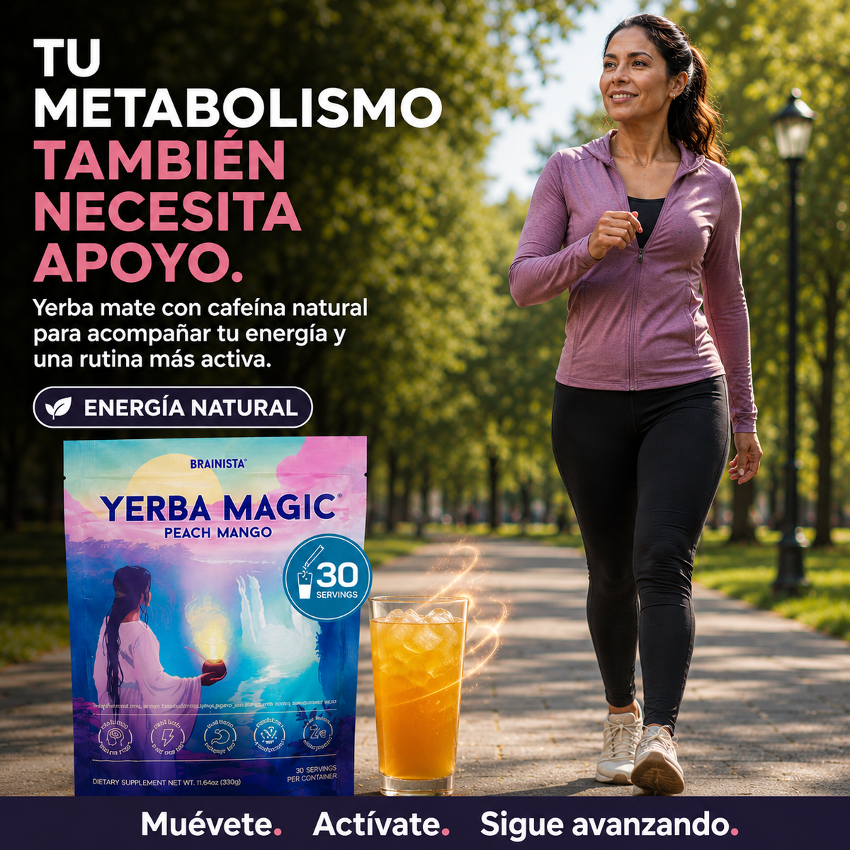 Yerba Magic Peach Mango | Activa tu Metabolismo