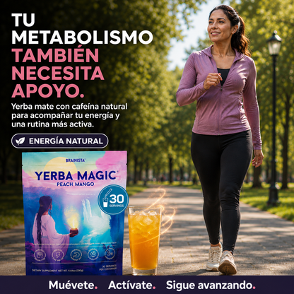 Yerba Magic Peach Mango | Activa tu Metabolismo