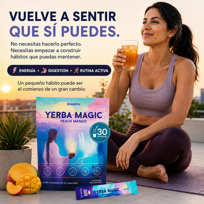 Yerba Magic Peach Mango | Activa tu Metabolismo